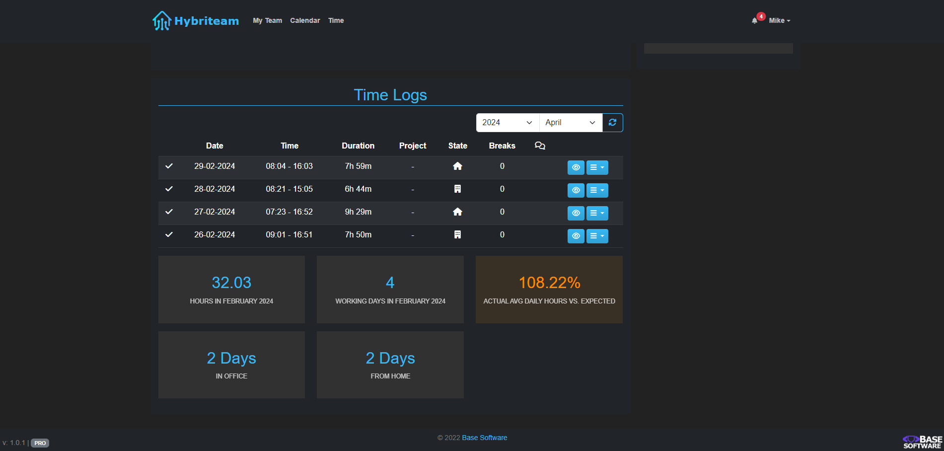 Log your Time